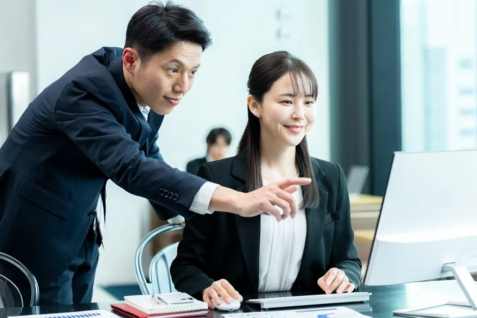 導入企業への個別サポート・指導の様子